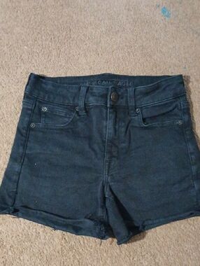 AE High Waist Denim Shorts